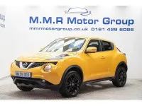 Used Nissan Juke Tekna 2015 Yellow SUV