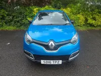 Used Renault Captur Dynamique 90 HP (66 kW) 2016 Blue SUV
