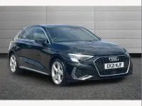 Used Audi A3 e-tron S-Line 200 HP (147 kW) 2021 Black Hatchback