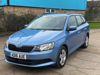 Used Skoda Fabia SE 2016 Blue Estate