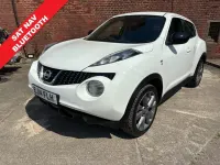 Usado Nissan Juke N-TEC 110 HP (80 kW) 2014 Branco SUV