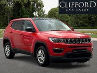 Used Jeep Compass Sport 120 HP (88 kW) 2019 Red SUV