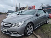Used Mercedes E350 2011 Silver Cabriolet