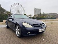 Used Mercedes SLK200 2005 Blue Cabriolet