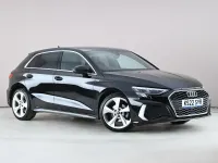 Used Audi A3 Sportback S-Line 2022 Black Hatchback