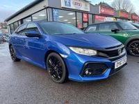 Used Honda Civic EX 129 HP (94 kW) 2017 Blue Hatchback