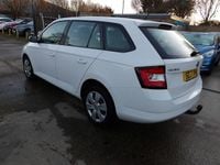Used Skoda Fabia 75 HP (55 kW) 2017 White Estate