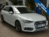 Used Audi A4 S-Line 190 HP (139 kW) 2016 White Estate