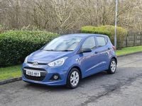 Used Hyundai i10 2016 Blue Hatchback