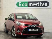 Used Toyota Yaris Hybrid 2015 Red Hatchback