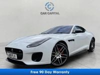 Used Jaguar F-Type Chequered Flag 300 HP (220 kW) 2019 White Coupe