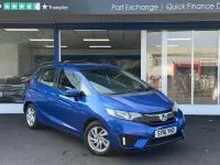 Used Honda Jazz SE 102 HP (75 kW) 2016 Blue Hatchback