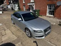 Used Audi A4 S-Line 143 HP (105 kW) 2009 Silver Sedan