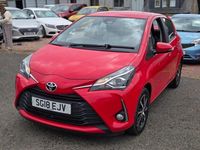 Used Toyota Yaris 111 HP (81 kW) 2018 Red Hatchback