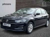 Used VW Polo SE 64 HP (47 kW) 2019 Black Hatchback