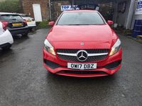 Used Mercedes A180 AMG line 109 HP (80 kW) 2017 Red Hatchback