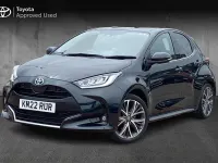 Used Toyota Yaris Hybrid 116 HP (85 kW) 2022 Black Hatchback