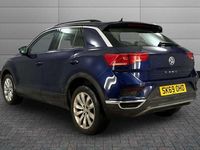 Used VW T-Roc SE 113 HP (83 kW) 2019 Blue SUV