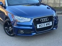 Used Audi A1 S-Line 2013 Blue Hatchback