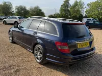 Used Mercedes C250 Elegance 204 HP (150 kW) 2010 Blue Estate