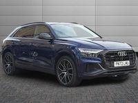 Used Audi Q8 Black Edition 340 HP (250 kW) 2022 Blue SUV