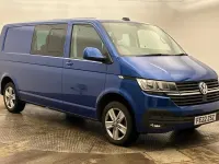 Used VW T6.1 Highline 150 HP (110 kW) 2022 Blue Van