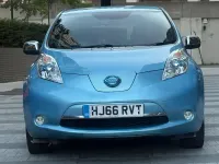 Used Nissan Leaf Tekna 80 kW (109 HP) 2016 Blue Hatchback