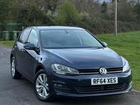 Used VW Golf VII S 2014 Blue Hatchback