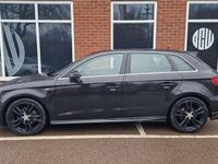 Used Audi A3 Sportback S-Line 116 HP (85 kW) 2019 Black Hatchback
