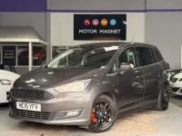 Used Ford Grand C-Max Zetec 120 HP (88 kW) 2015 Grey MPV