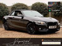 Used BMW 218 Sport Line 150 HP (110 kW) 2016 Black Cabriolet