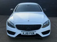 Second-hand Mercedes C250 AMG line 204 CP (150 kW) 2018 Alb Coupe