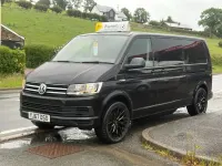 Used VW T6 SE 150 HP (110 kW) 2017 Black Van