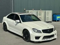 Used Mercedes C63 AMG 450 HP (330 kW) 2013 White Sedan