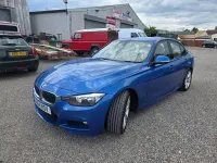 Used BMW 330 M Sport 2014 Blue Sedan