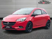 Used Vauxhall Corsa Edition 100 HP (73 kW) 2015 Red Hatchback