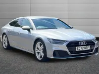 Used Audi A7 Sportback S-Line 201 HP (147 kW) 2022 Floret silver Hatchback