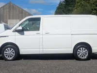 Used VW T6.1 Highline 110 HP (80 kW) 2021 White Van
