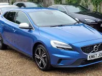 Used Volvo V40 R-Design Pro 2017 Blue Hatchback