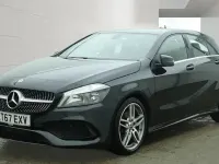 Used Mercedes A160 AMG line 2018 Obsidian black Hatchback