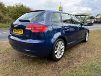Begagnad Audi A3 Sport 2010 Blå Halvkombi