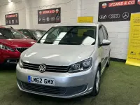 Used VW Touran SE 105 HP (77 kW) 2012 Silver MPV