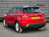 Used Seat Arona SE 95 HP (69 kW) 2020 Desire red/magnetic grey SUV