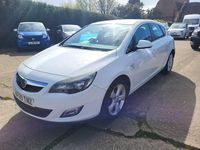 Used Vauxhall Astra SRi 2010 White Hatchback