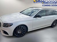 Used Mercedes E300 AMG line 2020 White Estate