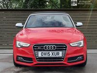 Used Audi S5 Cabriolet Comfort 333 HP (244 kW) 2015 Red Cabriolet
