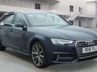 Used Audi A4 S-Line 190 HP (139 kW) 2016 Blue Estate