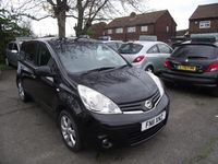 Used Nissan Note Tekna 110 HP (80 kW) 2011 Black MPV