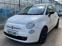 Used Fiat 500 S 85 HP (62 kW) 2012 White Hatchback