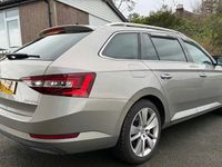 Used Skoda Superb SE L Executive 150 HP (110 kW) 2018 Beige Estate